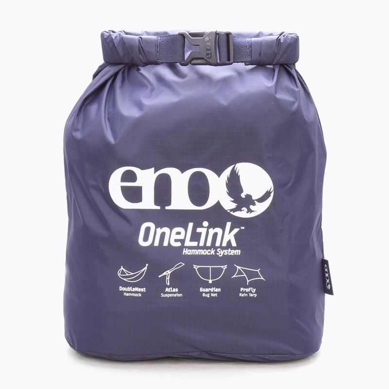 ENO OneLink System függőágy túrázáshoz navy/oliva színben 6