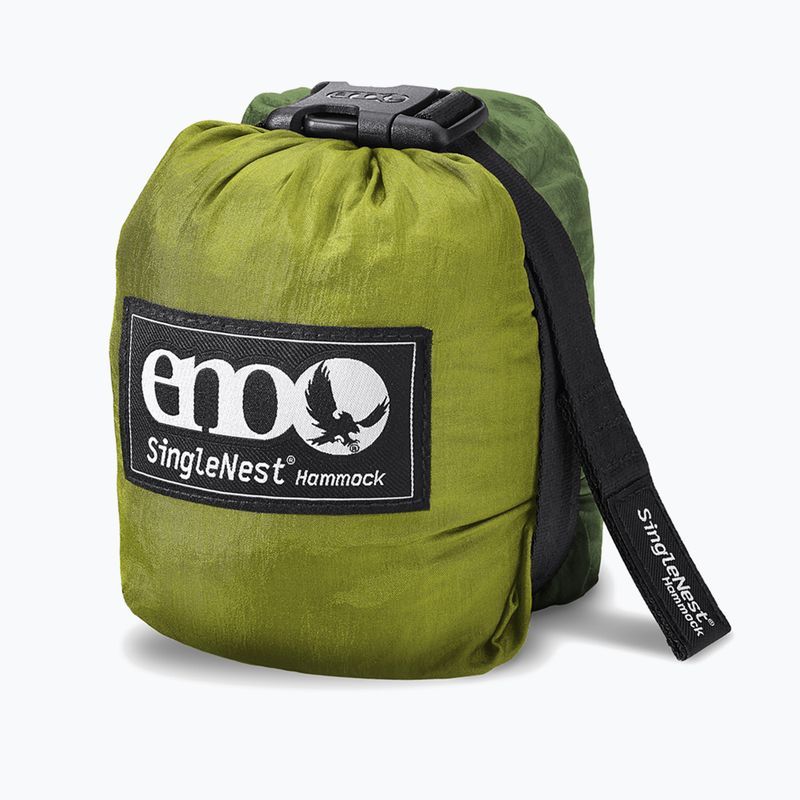 Függőágy ENO Single Nest melon/olive 2