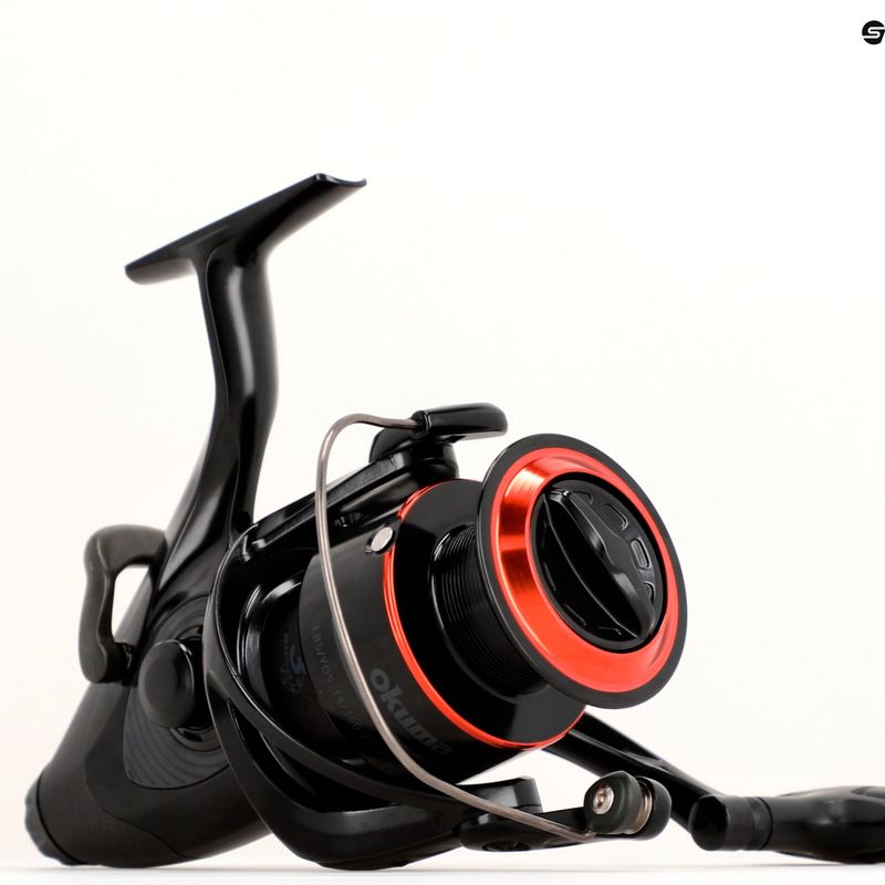 Okuma Ceymar Baitfeeder pontyhorgász orsó fekete CMBF-355 11