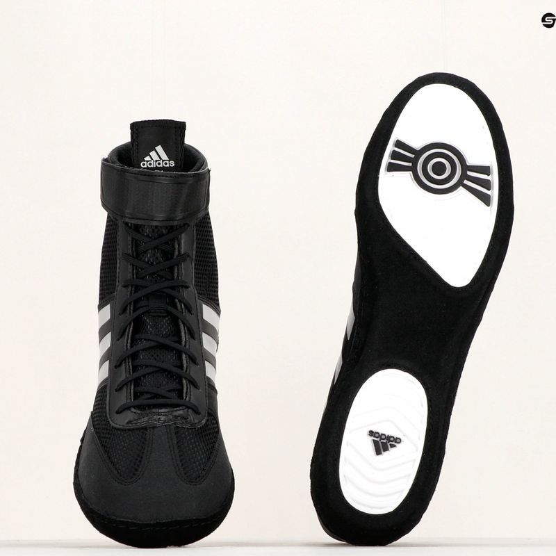 adidas Combat Speed.5 férfi birkózó cipő fekete BA8007 12