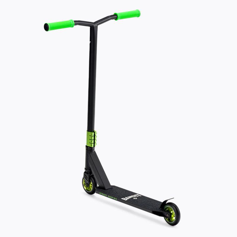 Street Surfing freestyle robogó Stunt Scootter Bandit fekete zöld 3
