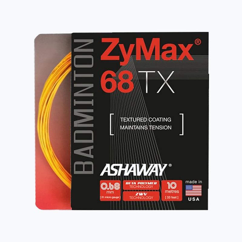 Tollaslabda húr ASHAWAY ZyMax 68 TX - narancssárga szett