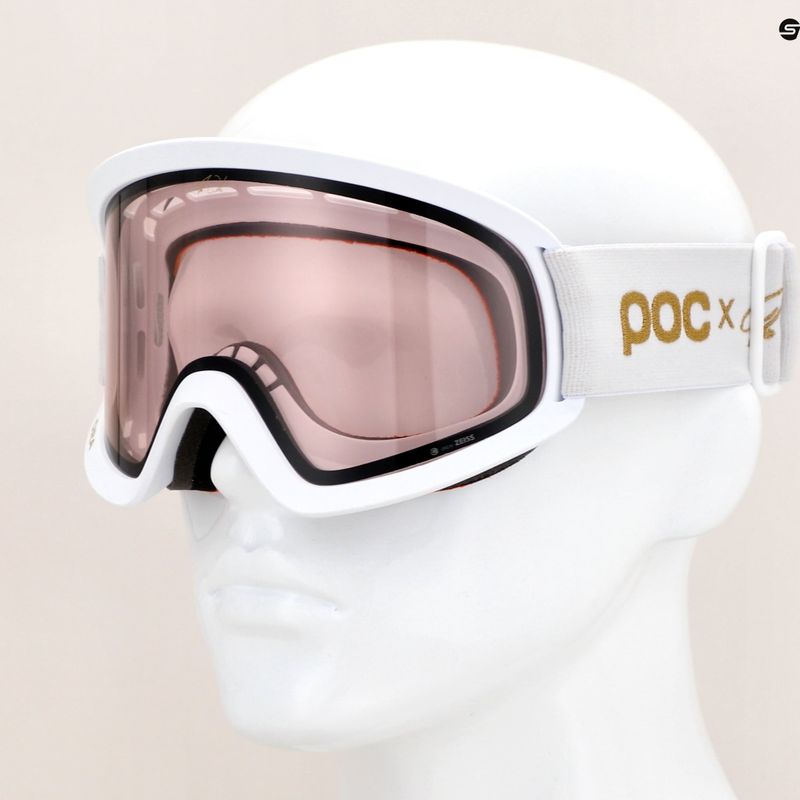 Kerékpáros szemüveg POC Ora Clarity Fabio Ed. hydrogen white/gold/light brown 9