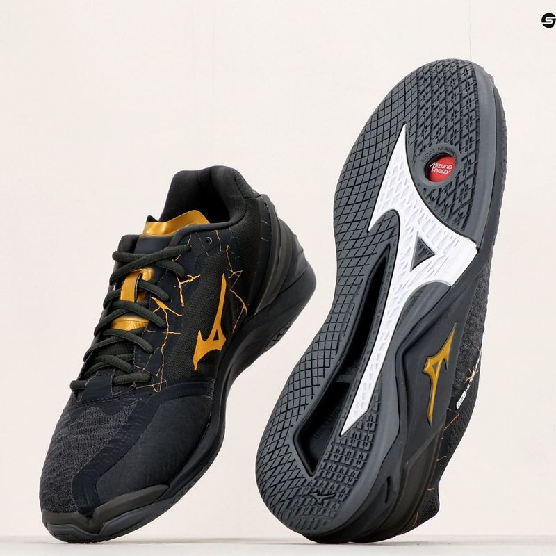 Férfi kézilabda cipő Mizuno Wave Stealth Neo fekete X1GA200041 12