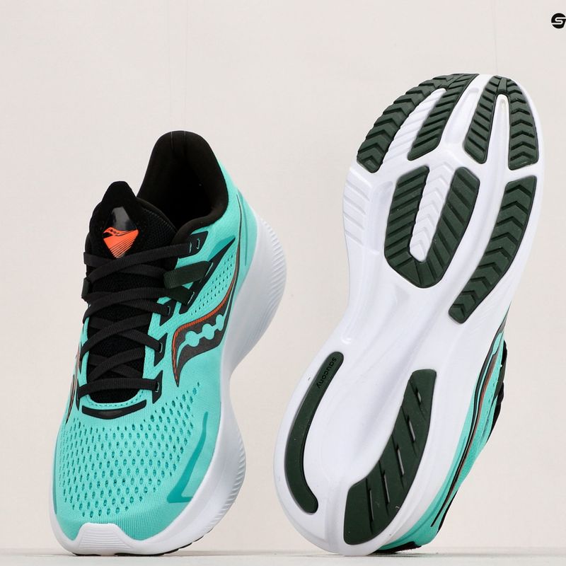 Férfi futócipő Saucony Ride 15 cool menta/zest S20729-125 17