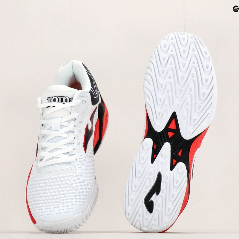 Joma T.Ace férfi teniszcipő fehér és piros TACES2302T 12