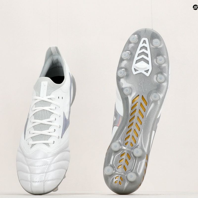 Mizuno Morelia Neo III Beta JP futballcipő fehér P1GA239004 12