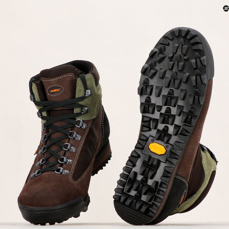 AKU Slope Original GTX barna-zöld férfi túracipő 885.20-044-7 14