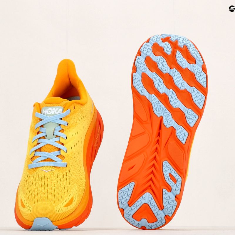 HOKA férfi futócipő Clifton 8 sárga 1119393-RYMZ 12