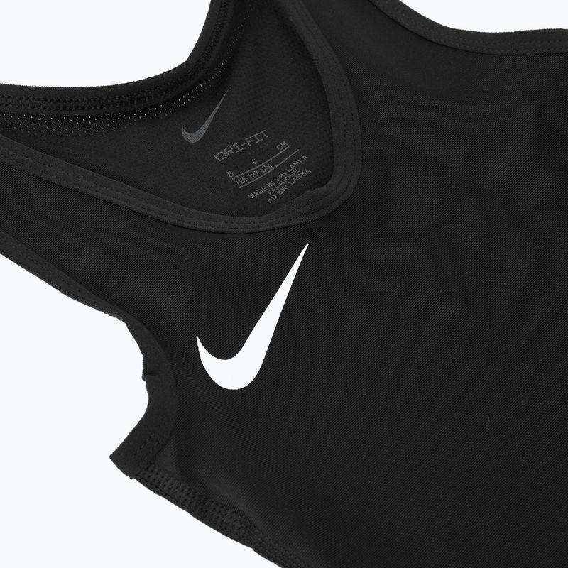 Gyerek birkózó singlet Nike Grappler Elite Singlet Youth black/white 4