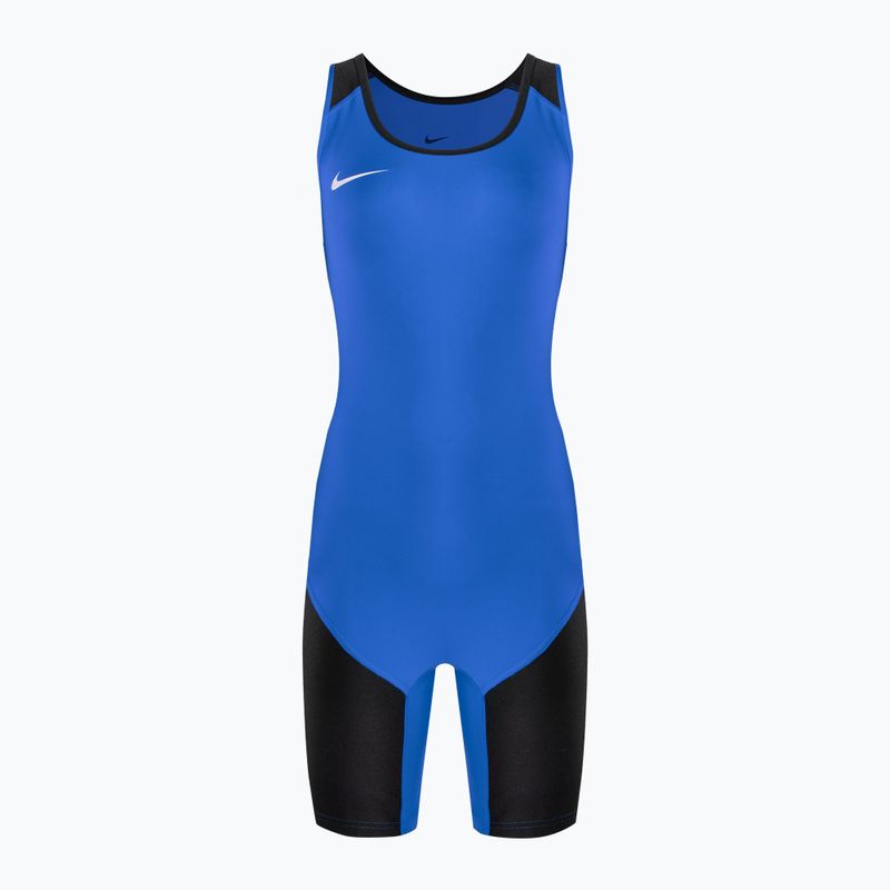Női birkózómez Nike Weightlifting Singlet royal/black