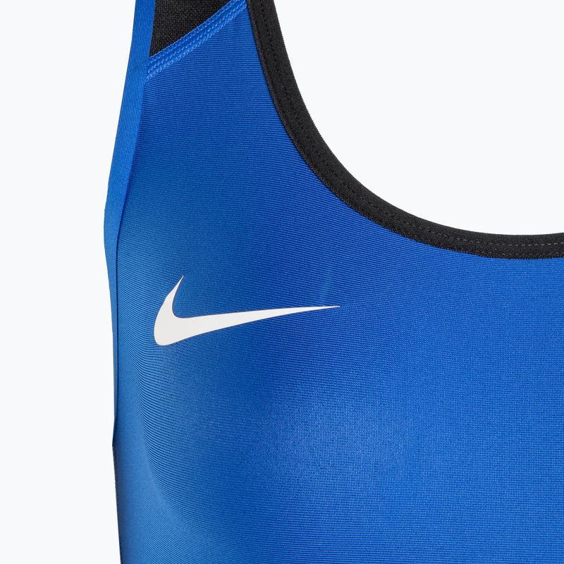Női birkózómez Nike Weightlifting Singlet royal/black 3