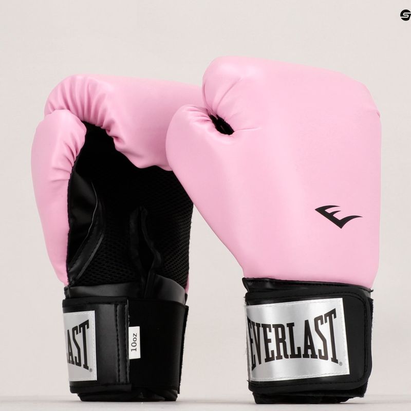 Női bokszkesztyűk Everlast Pro Style 2 rózsaszín EV2120 PNK 7
