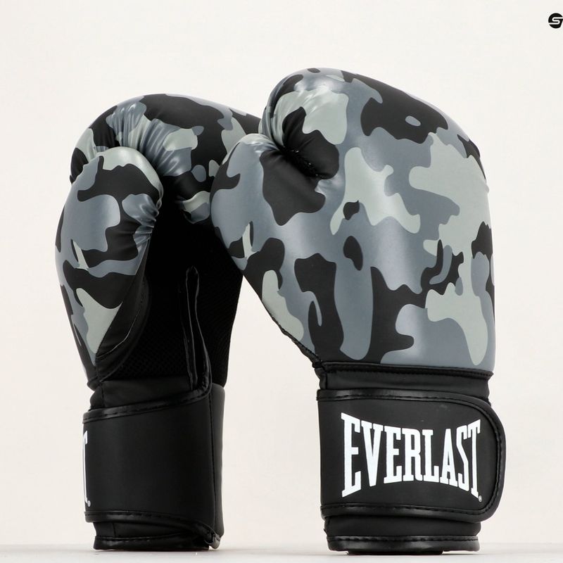 Everlast Spark szürke bokszkesztyűk EV2150 GRY CAMO 9