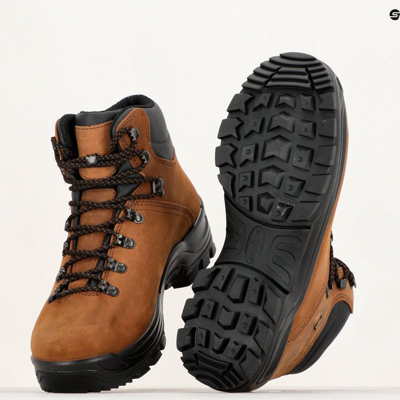 Férfi túrabakancsok Alpina Tundra brown 14