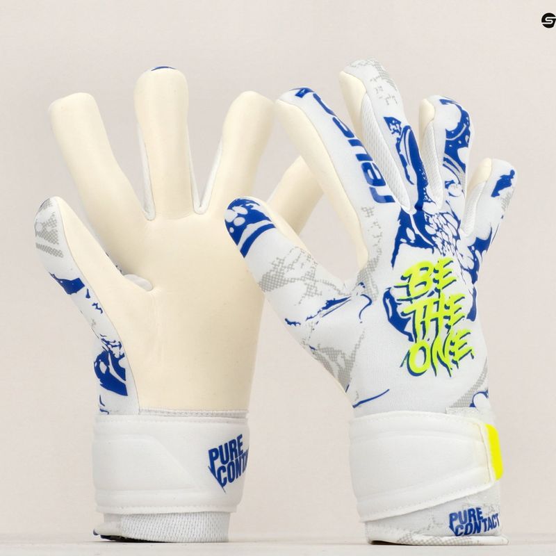 Reusch Pure Contact Silver Junior gyermek kapuskesztyű fehér 5372200-1089 8