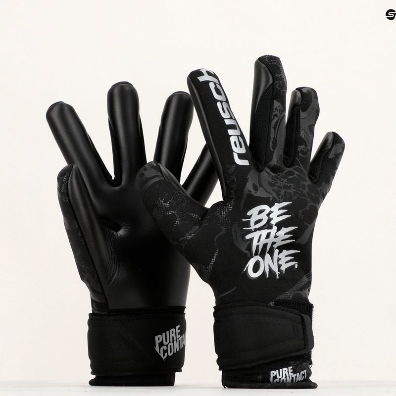 Reusch Pure Contact Infinity Junior gyermek nem tengeri kesztyű fekete 5372700-7700 10