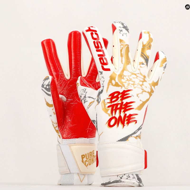 Reusch Pure Contact Gold X GluePrint kapuskesztyű fehér 5370075-1011 9
