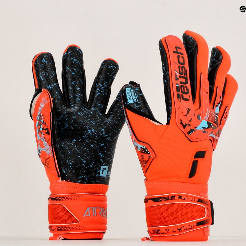 Reusch Attrakt Fusion Guardian Junior gyermek kapuskesztyű piros 5372945-3333 7