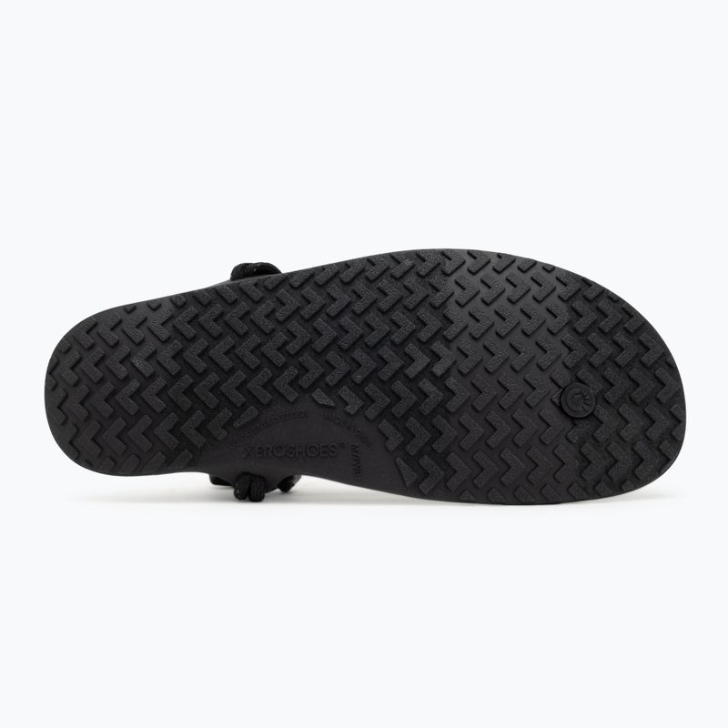 Női mezítlábas szandál Xero Shoes Genesis fekete 4