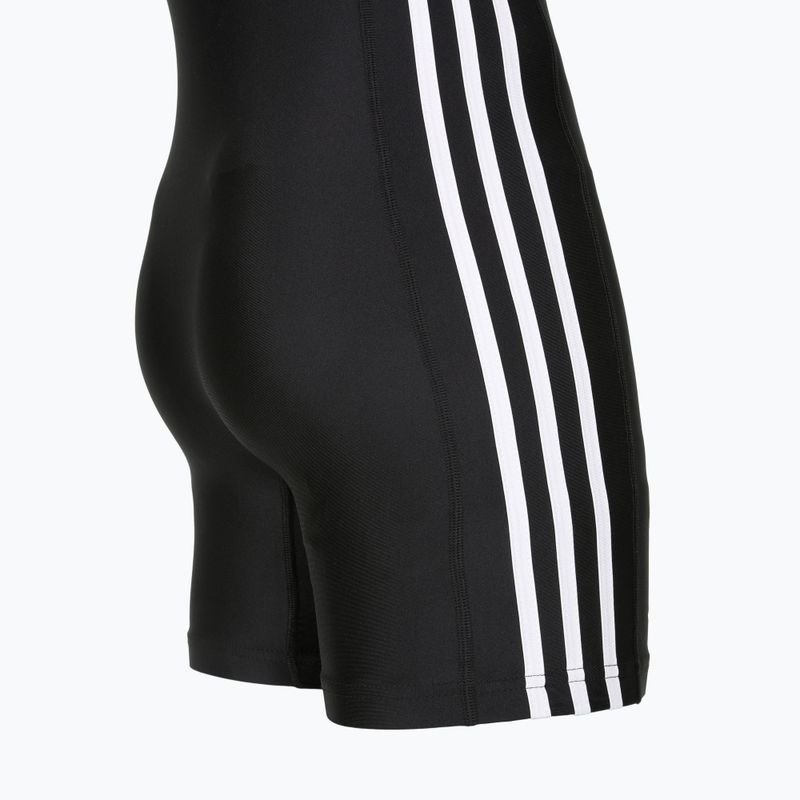 Férfi trikó adidas 3 Stripe Singlet black/white 4