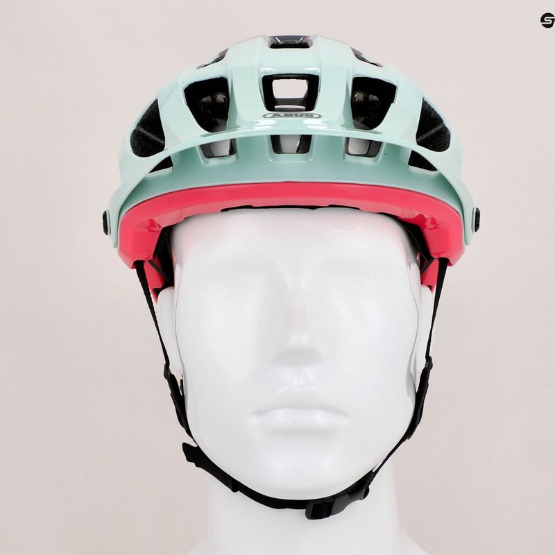 ABUS Moventor 2.0 kerékpáros sisak jeges menta 65505 9