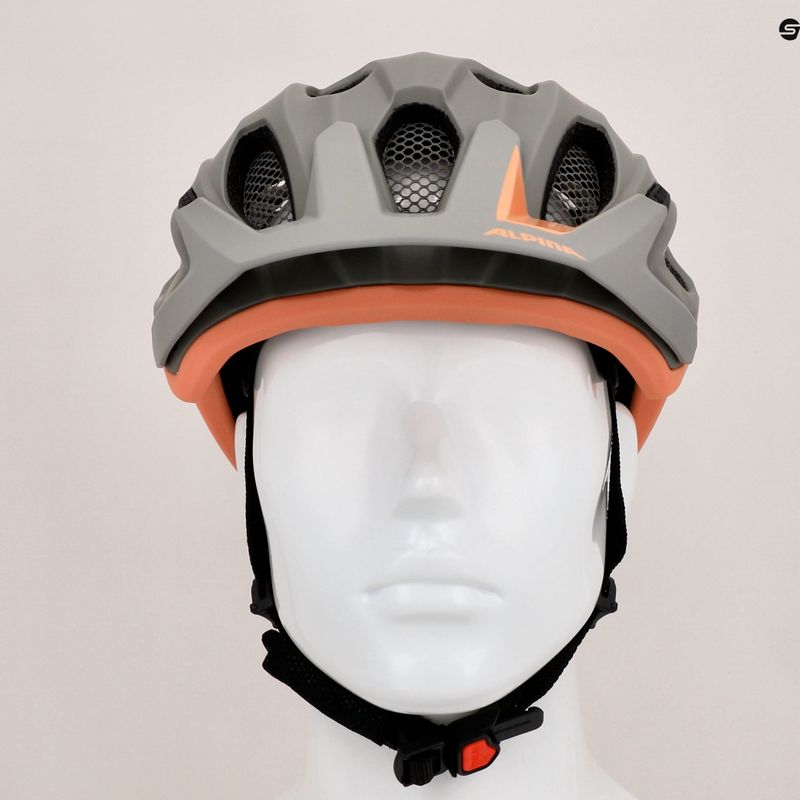 Kerékpáros sisak Alpina Carapax 2.0 moon grey peach matt 10
