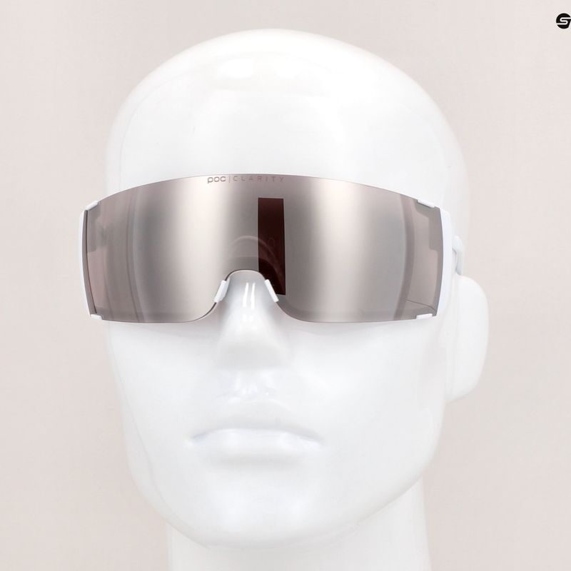 Kerékpáros szemüveg POC Propel hydrogen white/clarity road silver 8