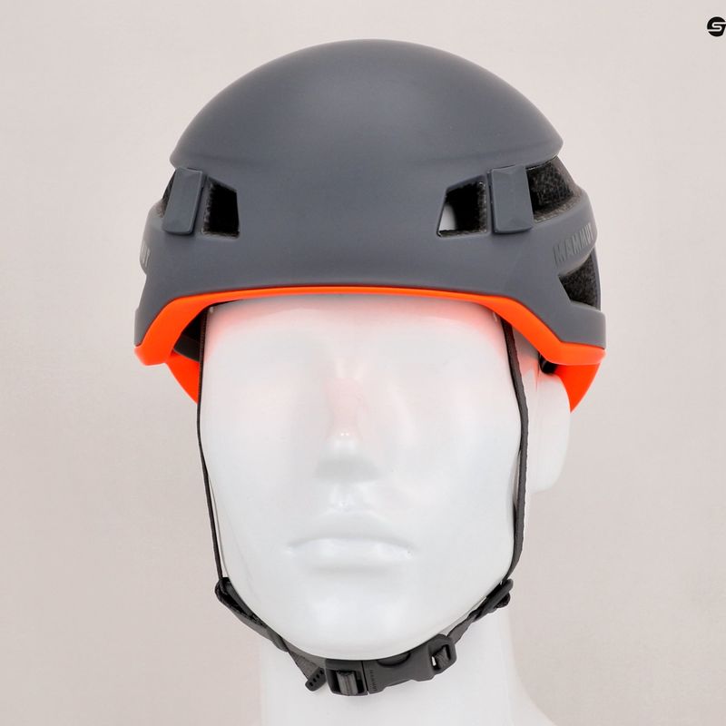 MAMMUT hegymászósisak Crag Sender szürke 10