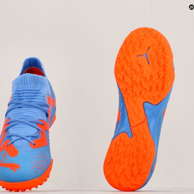 PUMA Future Match TT+Mid JR gyermek focicipő kék/narancs 107197 01 16
