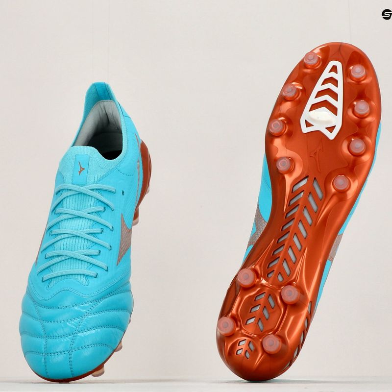 Mizuno Morelia Neo III Beta Elite labdarúgócipő kék P1GA239125 11