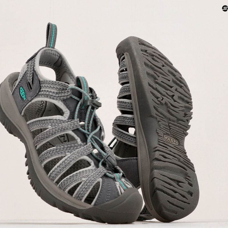 Keen Whisper Medium Grey női trekking szandál 1022814 17