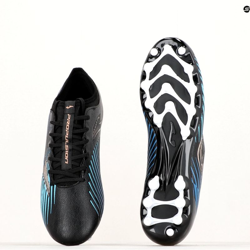 Joma Propulsion Cup AG férfi futballcipő fekete/kék 14