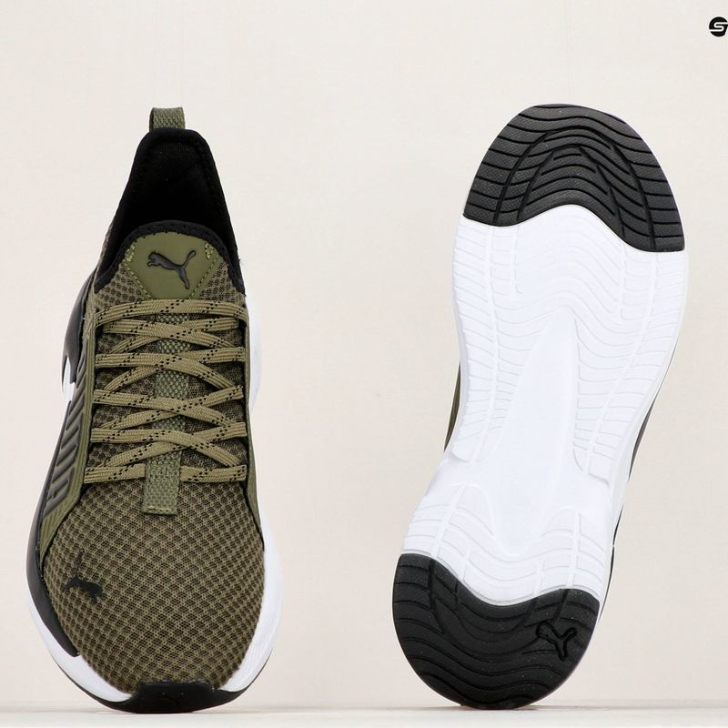 Férfi edzőcipők PUMA Softride Premier Slip On Tiger Camo zöld 378028 03 14