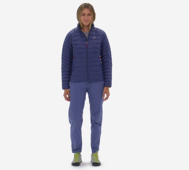 Női pehelykabát Patagonia Down Sweater lagom blue 10