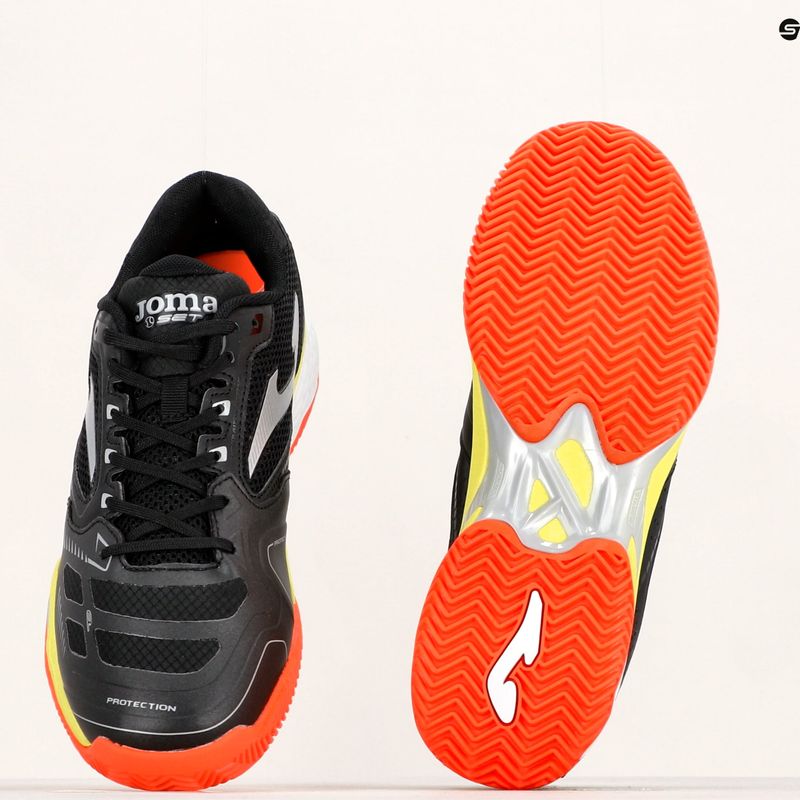 Joma T.Set férfi tenisz cipő fekete TSETW2201P 17