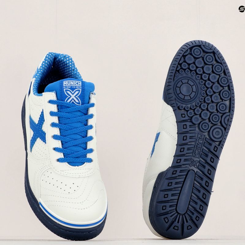 MUNICH G-3 Kid Profit gyermek futballcipő fehér 11