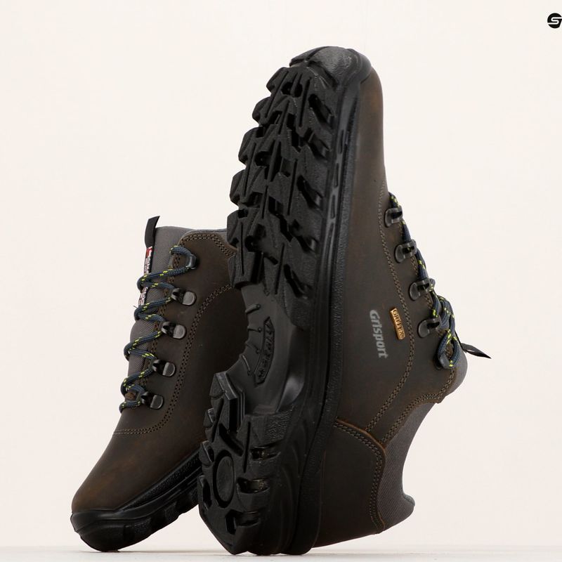 Férfi túrabakancs Grisport khaki 10268D2G 12