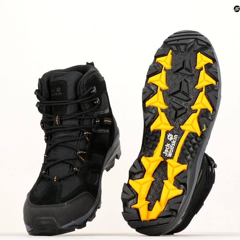 Férfi túrabakancs Jack Wolfskin Vojo 3 Texapore fekete 4042461_6055 9