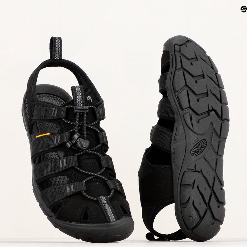 Keen Clearwater CNX női trekking szandál fekete 1020662 16