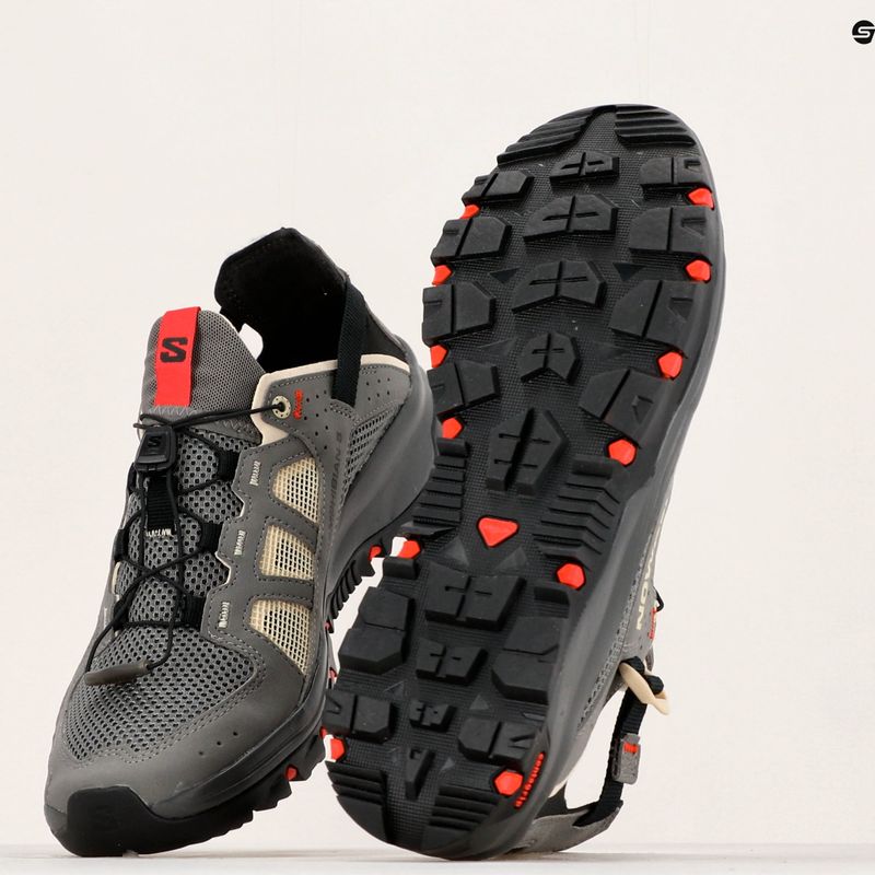 Salomon Techamphibian 5 sötétszürke férfi vízicipő L47114900 13