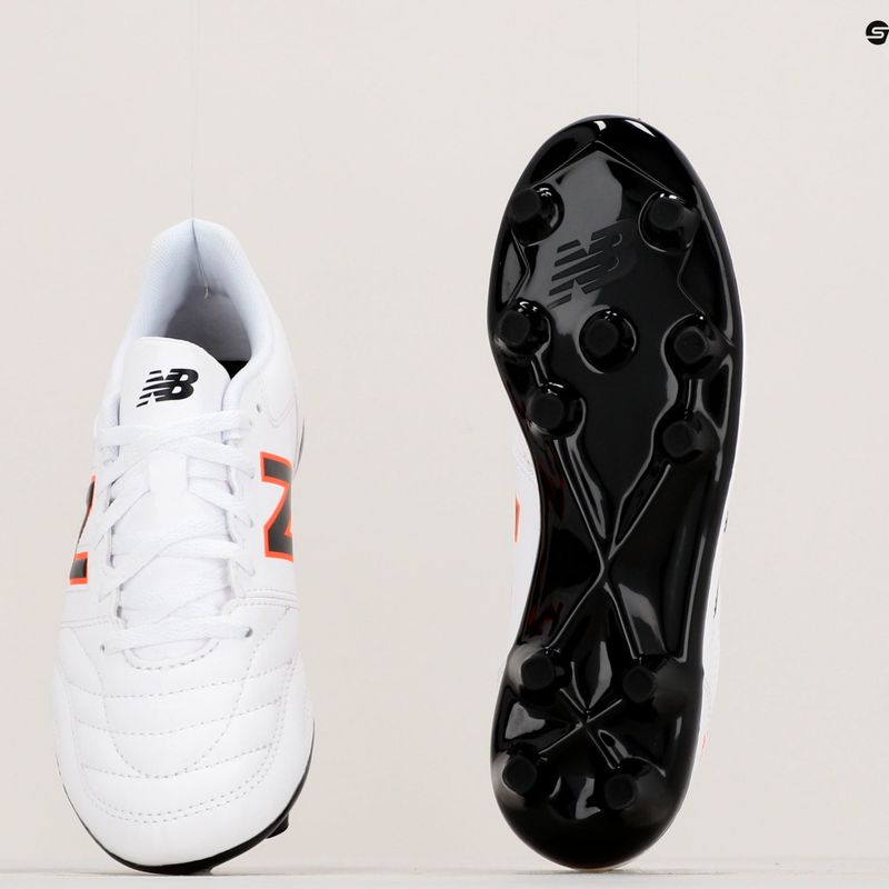 New Balance 442 V2 Academy FG gyermek futballcipő fehér JS43FWD2.M.035 17
