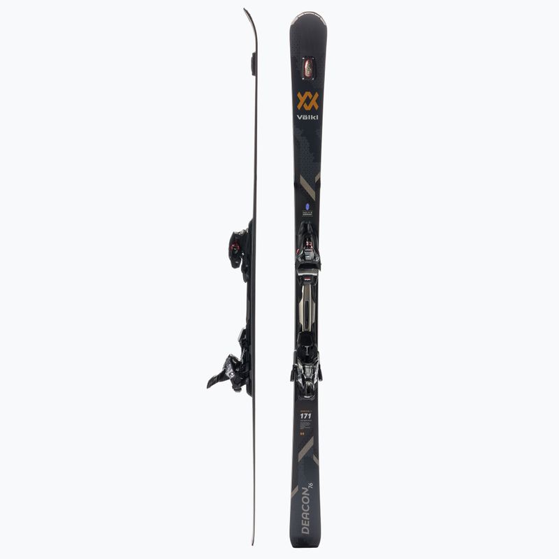 Lejtő síléc Völkl Deacon 76 fekete +rMotion2 12 GW 120121/6877T1.VB 2