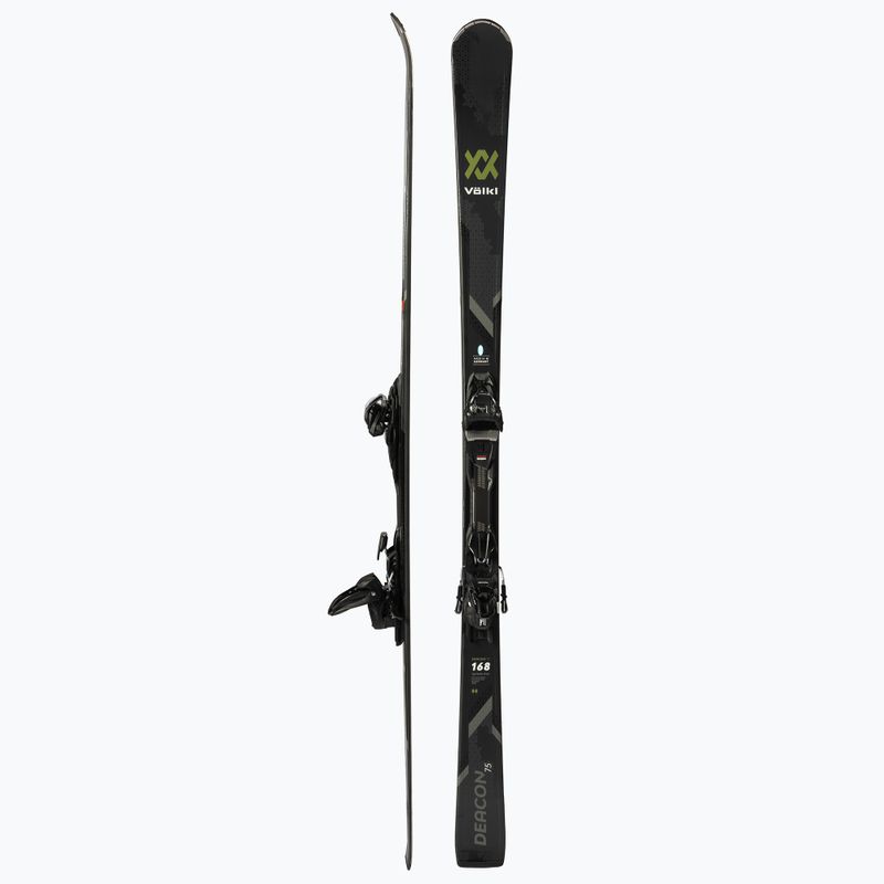 Lejtő síléc Völkl Deacon 75 fekete +vMotion 10 GW 120181 2