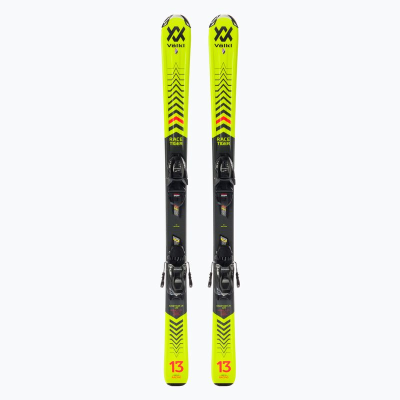 Gyermek lesiklás síléc Völkl RACETIGER Junior sárga +4.5 VMotion Jr. 120465/6162T1.VA