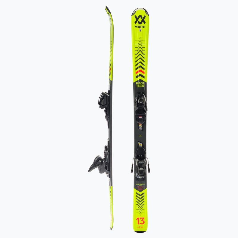 Gyermek lesiklás síléc Völkl RACETIGER Junior sárga +4.5 VMotion Jr. 120465/6162T1.VA 2