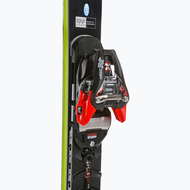 Völkl Racetiger SL Master + XComp 16 GW sárga/fekete lesiklás sílécek 4