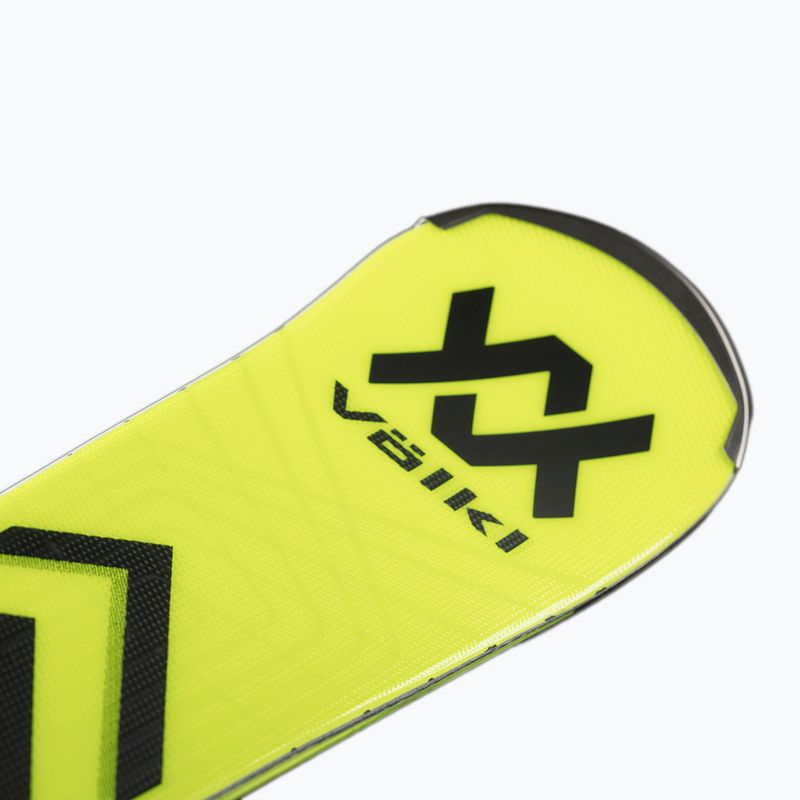 Völkl Racetiger SL Master + XComp 16 GW sárga/fekete lesiklás sílécek 6
