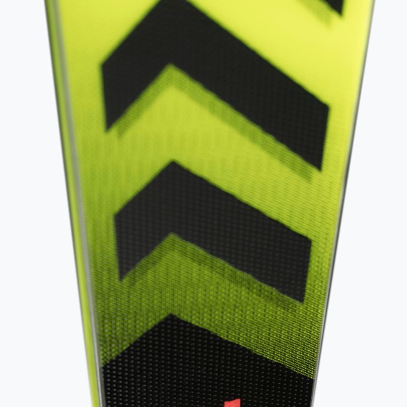 Völkl Racetiger SL Master + XComp 16 GW sárga/fekete lesiklás sílécek 7