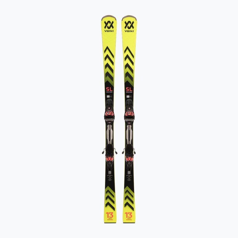 Völkl Racetiger SL + rMotion3 12 GW sárga/fekete downhill sílécek